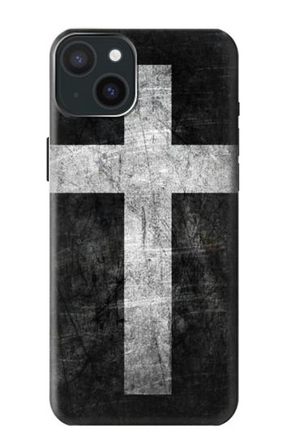 S3491 Christian Cross Case Cover Custodia per iPhone 15 Plus