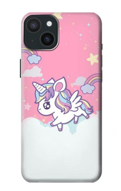 S3518 Unicorn Cartoon Case Cover Custodia per iPhone 15 Plus