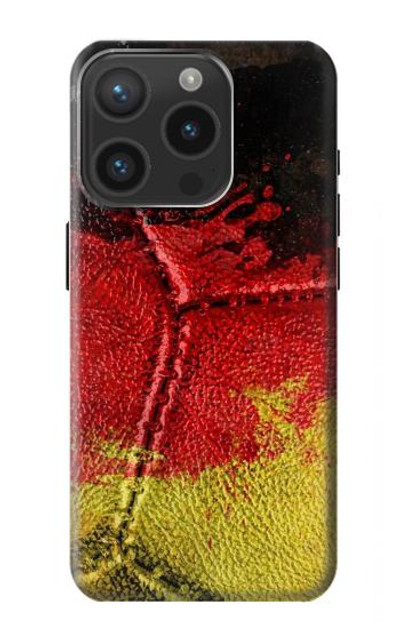 S3303 Germany Flag Vintage Football Graphic Case Cover Custodia per iPhone 15 Pro