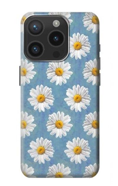 S3454 Floral Daisy Case Cover Custodia per iPhone 15 Pro