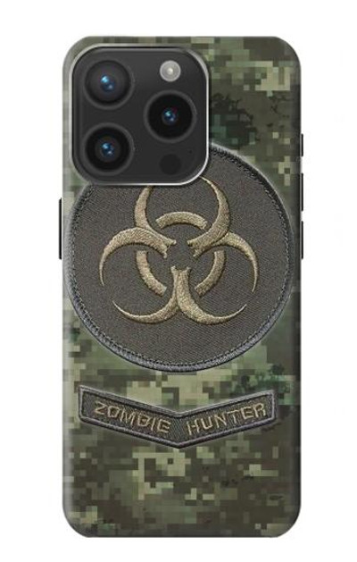 S3468 Biohazard Zombie Hunter Graphic Case Cover Custodia per iPhone 15 Pro