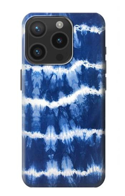 S3671 Blue Tie Dye Case Cover Custodia per iPhone 15 Pro