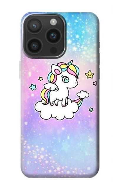 S3256 Cute Unicorn Cartoon Case Cover Custodia per iPhone 15 Pro Max