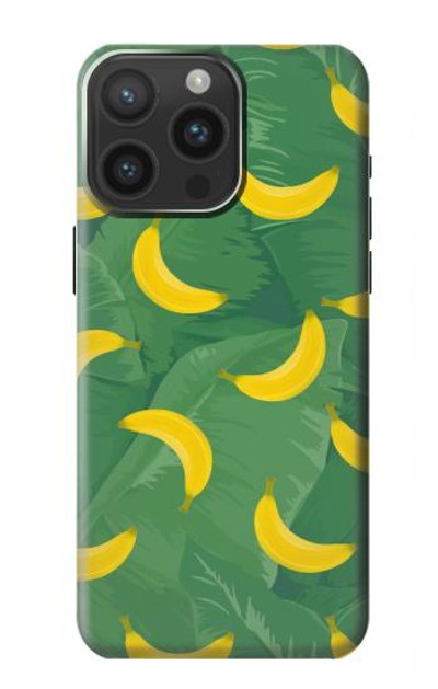 S3286 Banana Fruit Pattern Case Cover Custodia per iPhone 15 Pro Max