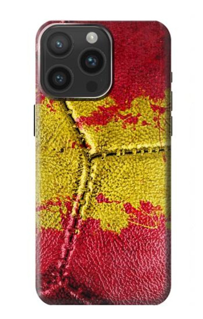 S3315 Spain Flag Vintage Football Graphic Case Cover Custodia per iPhone 15 Pro Max