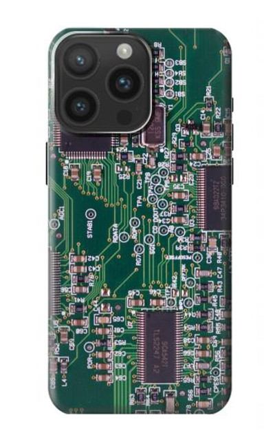 S3519 Electronics Circuit Board Graphic Case Cover Custodia per iPhone 15 Pro Max