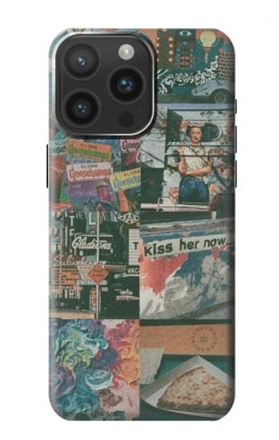 S3909 Vintage Poster Case Cover Custodia per iPhone 15 Pro Max