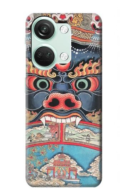 S0572 Tibet Art Case Cover Custodia per OnePlus Nord 3