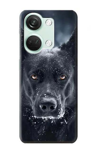 S3168 German Shepherd Black Dog Case Cover Custodia per OnePlus Nord 3