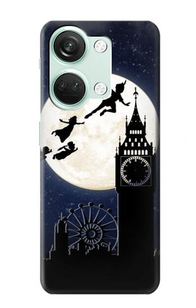 S3249 Peter Pan Fly Full Moon Night Case Cover Custodia per OnePlus Nord 3