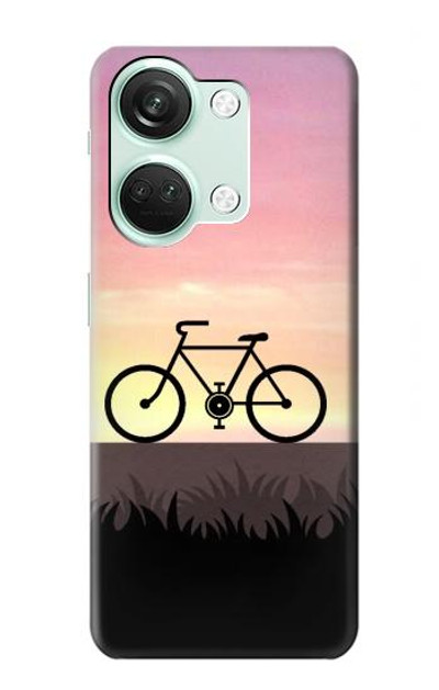 S3252 Bicycle Sunset Case Cover Custodia per OnePlus Nord 3