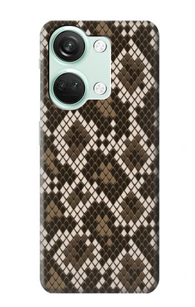 S3389 Seamless Snake Skin Pattern Graphic Case Cover Custodia per OnePlus Nord 3