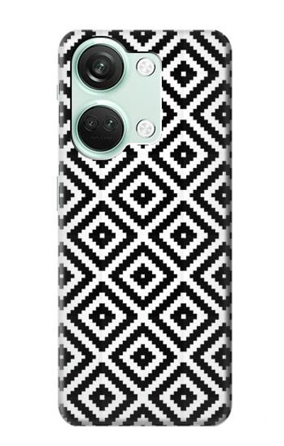 S3424 Ruta Pattern Case Cover Custodia per OnePlus Nord 3