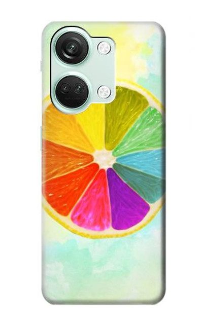 S3493 Colorful Lemon Case Cover Custodia per OnePlus Nord 3