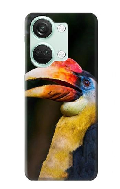 S3876 Colorful Hornbill Case Cover Custodia per OnePlus Nord 3