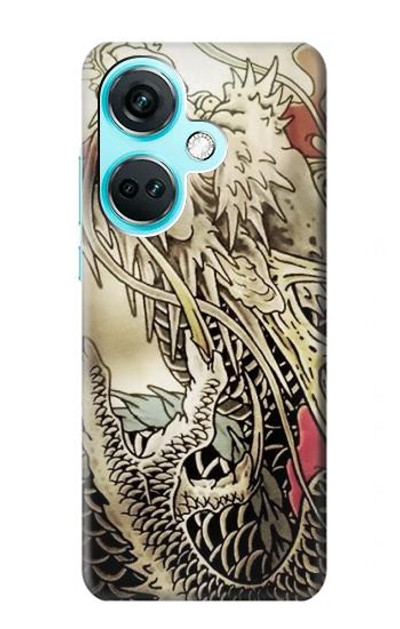 S0122 Yakuza Tattoo Case Cover Custodia per OnePlus Nord CE3