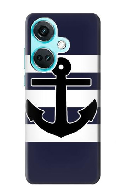 S2758 Anchor Navy Case Cover Custodia per OnePlus Nord CE3