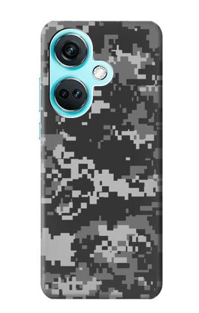 S3293 Urban Black Camo Camouflage Case Cover Custodia per OnePlus Nord CE3