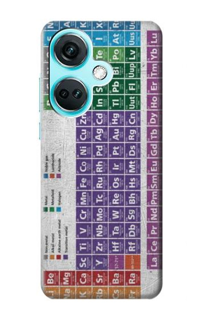 S3383 Periodic Table Case Cover Custodia per OnePlus Nord CE3