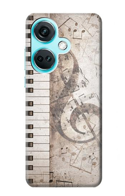 S3390 Music Note Case Cover Custodia per OnePlus Nord CE3