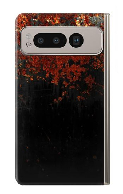 S3071 Rusted Metal Texture Graphic Case Cover Custodia per Google Pixel Fold