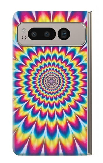 S3162 Colorful Psychedelic Case Cover Custodia per Google Pixel Fold