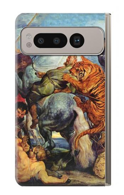 S3331 Peter Paul Rubens Tiger und Lowenjagd Case Cover Custodia per Google Pixel Fold