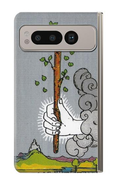 S3723 Tarot Card Age of Wands Case Cover Custodia per Google Pixel Fold