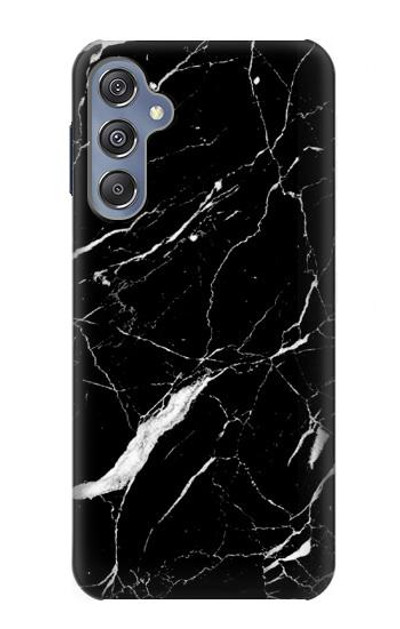 S2895 Black Marble Graphic Printed Case Cover Custodia per Samsung Galaxy M34 5G