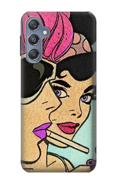 S3171 Girls Pop Art Case Cover Custodia per Samsung Galaxy M34 5G