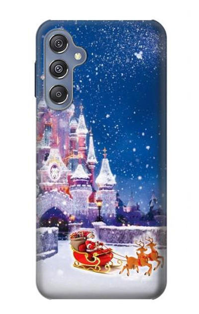 S3282 Santa Xmas Castle Case Cover Custodia per Samsung Galaxy M34 5G