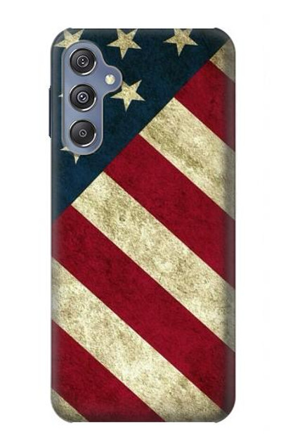 S3295 US National Flag Case Cover Custodia per Samsung Galaxy M34 5G