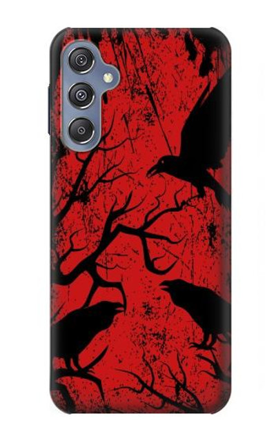 S3325 Crow Black Blood Tree Case Cover Custodia per Samsung Galaxy M34 5G