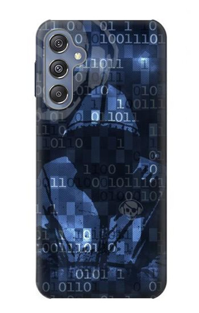 S3431 Digital Code Cyber Hacker Case Cover Custodia per Samsung Galaxy M34 5G