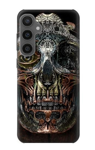S1685 Steampunk Skull Head Case Cover Custodia per Samsung Galaxy S23 FE