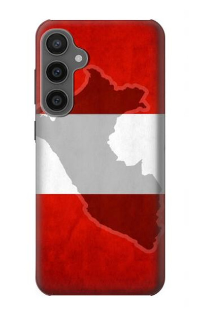 S3018 Peru Flag Case Cover Custodia per Samsung Galaxy S23 FE