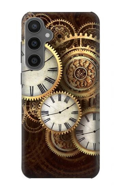 S3172 Gold Clock Live Case Cover Custodia per Samsung Galaxy S23 FE