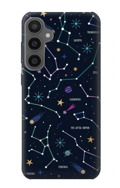 S3220 Star Map Zodiac Constellations Case Cover Custodia per Samsung Galaxy S23 FE