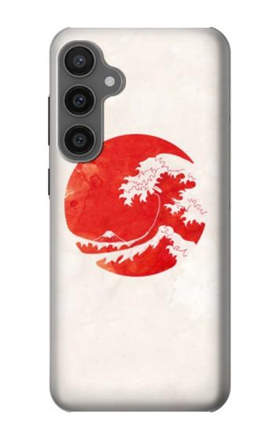 S3237 Waves Japan Flag Case Cover Custodia per Samsung Galaxy S23 FE