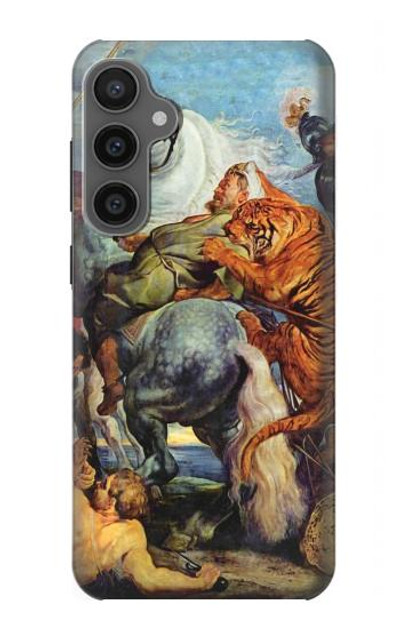 S3331 Peter Paul Rubens Tiger und Lowenjagd Case Cover Custodia per Samsung Galaxy S23 FE