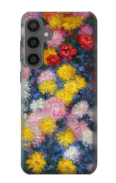S3342 Claude Monet Chrysanthemums Case Cover Custodia per Samsung Galaxy S23 FE
