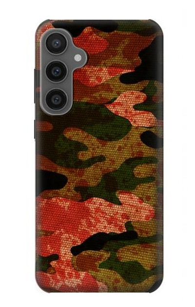 S3393 Camouflage Blood Splatter Case Cover Custodia per Samsung Galaxy S23 FE