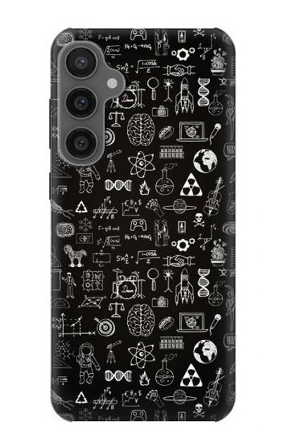 S3426 Blackboard Science Case Cover Custodia per Samsung Galaxy S23 FE