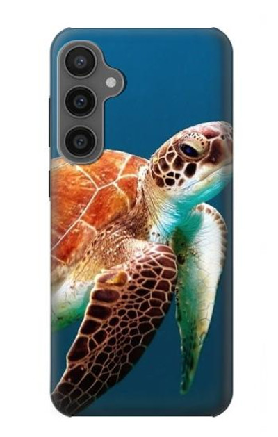 S3497 Green Sea Turtle Case Cover Custodia per Samsung Galaxy S23 FE