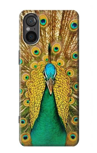 S0513 Peacock Case Cover Custodia per Sony Xperia 5 V