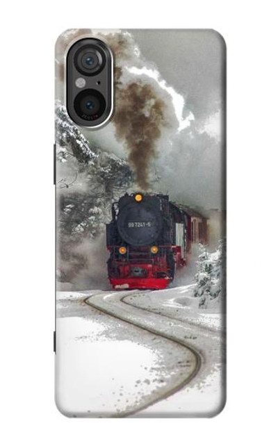 S1509 Steam Train Case Cover Custodia per Sony Xperia 5 V S1509 Steam Train Case Cover Custodia per Sony Xperia 5 V
