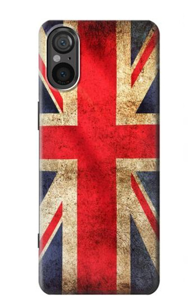 S2303 British UK Vintage Flag Case Cover Custodia per Sony Xperia 5 V