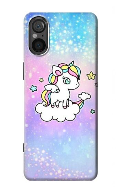 S3256 Cute Unicorn Cartoon Case Cover Custodia per Sony Xperia 5 V