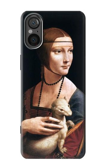 S3471 Lady Ermine Leonardo da Vinci Case Cover Custodia per Sony Xperia 5 V