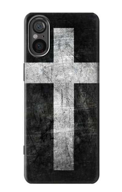 S3491 Christian Cross Case Cover Custodia per Sony Xperia 5 V